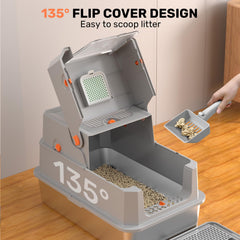 HAPAW acceso doble frontal y superior para la comodidad del felino.