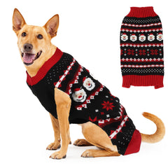 HAPEE suéter navideño para perro grande, estilo festivo y cómodo.