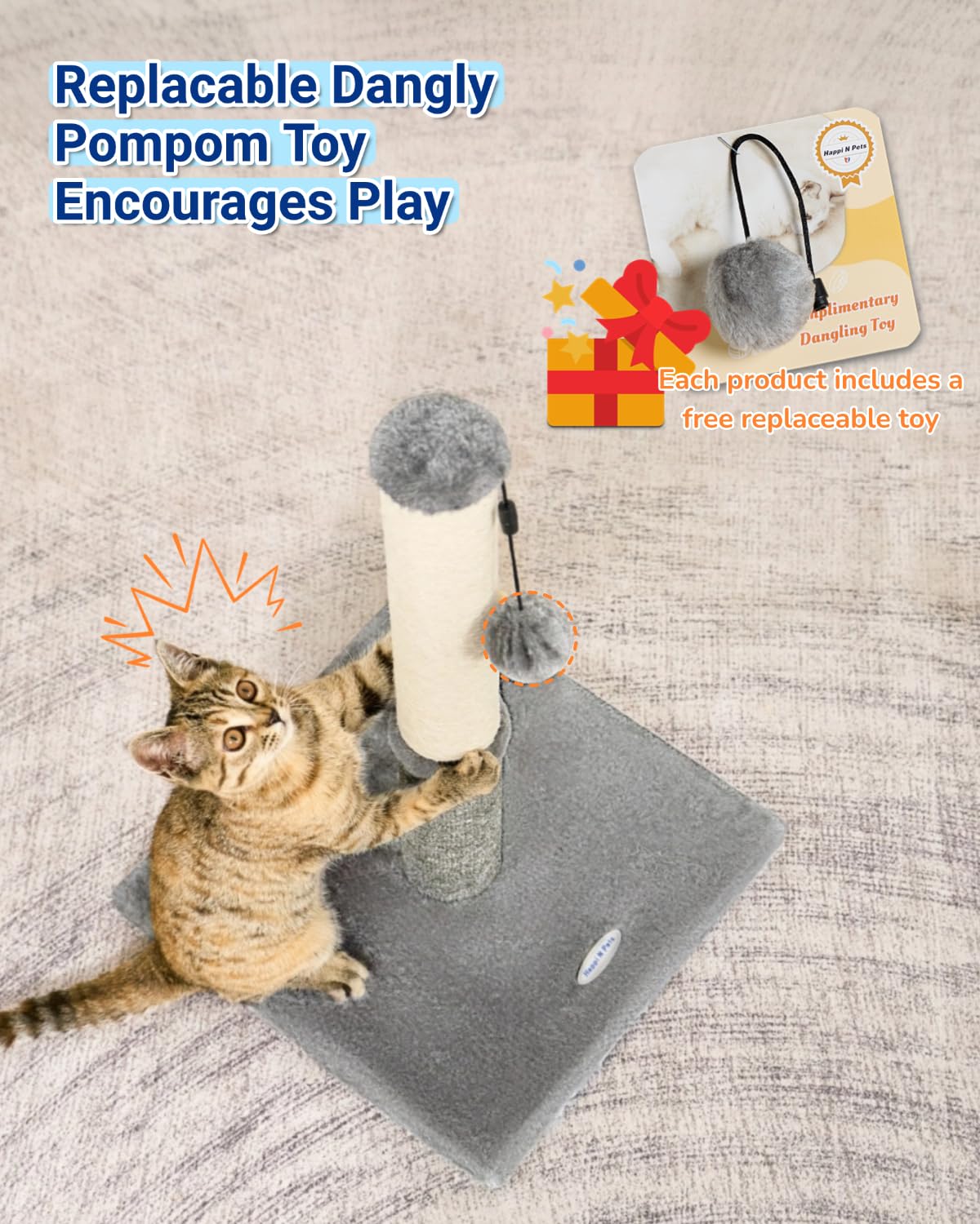 Happi N Pets Ensamblaje en minutos para comenzar a jugar sin complicaciones.