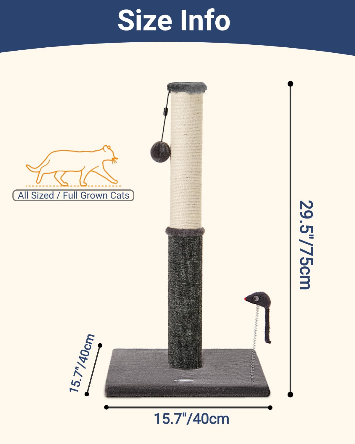 Happi N Pets base estable de 15.7x15.7 pulgadas para seguridad