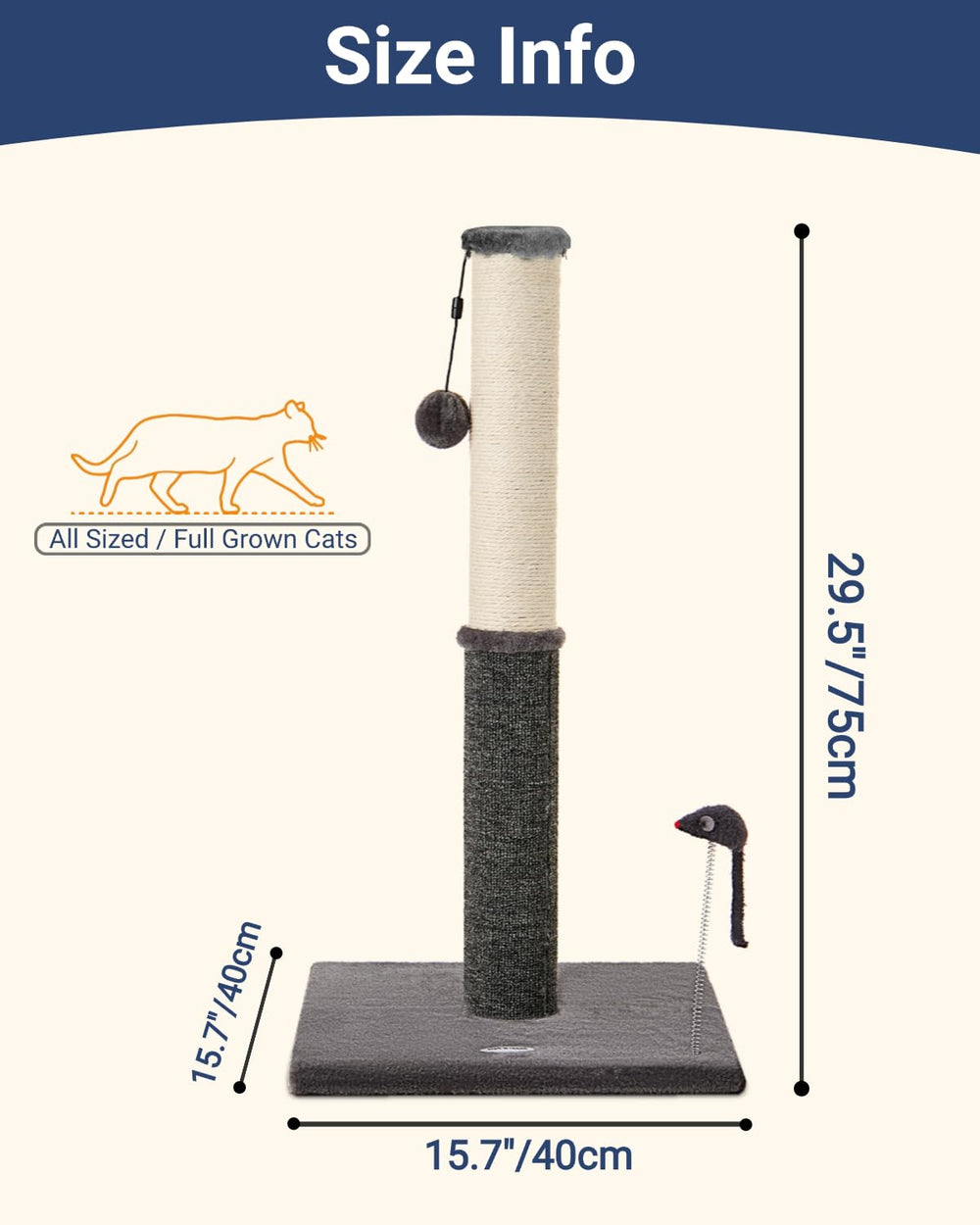 Happi N Pets base estable de 15.7x15.7 pulgadas para seguridad