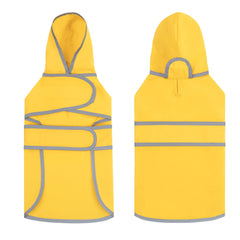 HAPPIERE chaqueta para perro grande, capucha, protección adicional para días ventosos.