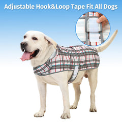 HAPPIERE impermeable para perro en poliéster, mantiene al animal seco en lluvia.
