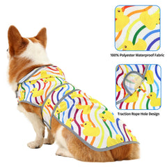 Tejido de poliéster impermeable de HAPPIERE mantiene al perro cómodo.