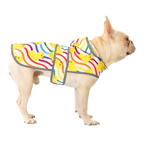 Chubasquero de poliéster Happiere, perfecto para paseos bajo lluvia.