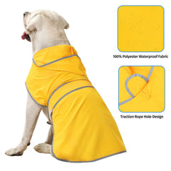 HAPPIERE tejido de poliéster impermeable que mantiene seco al perro.