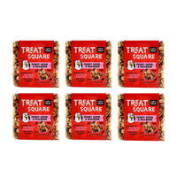 Happy Hen Treats: tratamiento cuadrado con gusanos de harina y mani para gallinas.