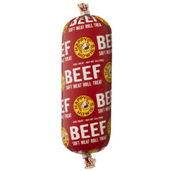 Happy Howie's Soft Meat Roll, presentación visual, ideal para premiar al perro.