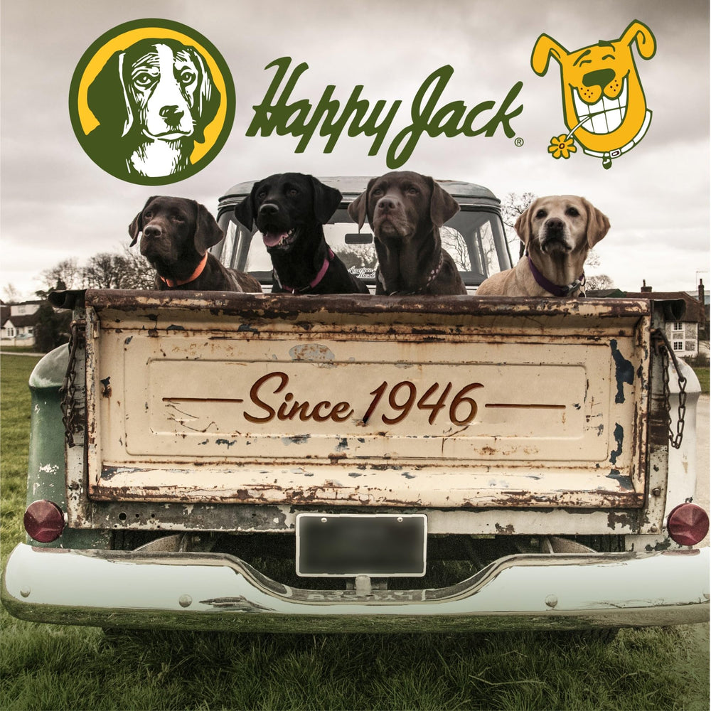 Happy Jack DD-33 sello hecho en EE UU transmite confianza y tradición.