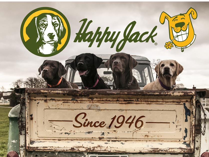 Protege zonas exteriores y jardín con Happy Jack Kennel Dip.