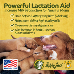 Milkade HAPPY JACK dosis para una camada, mezcla con agua
