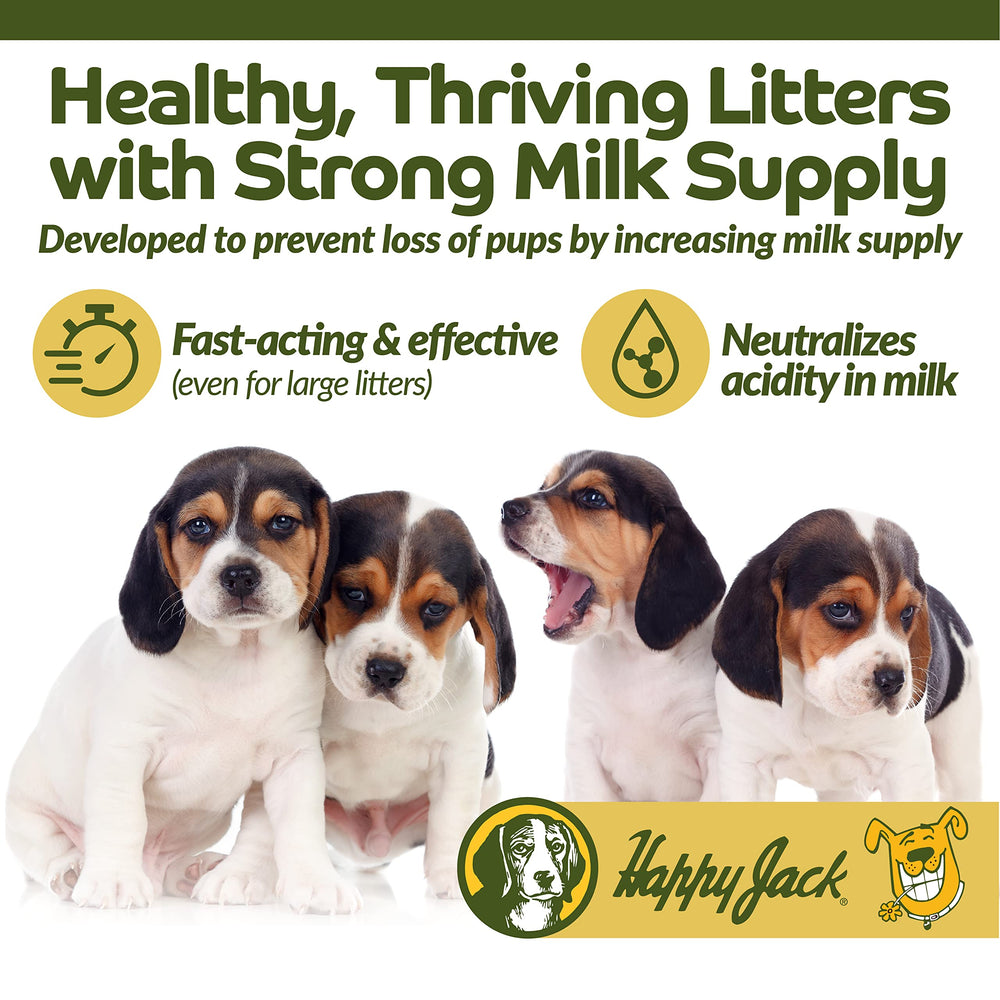Milkade HAPPY JACK mezcla en agua para alimentar cachorros