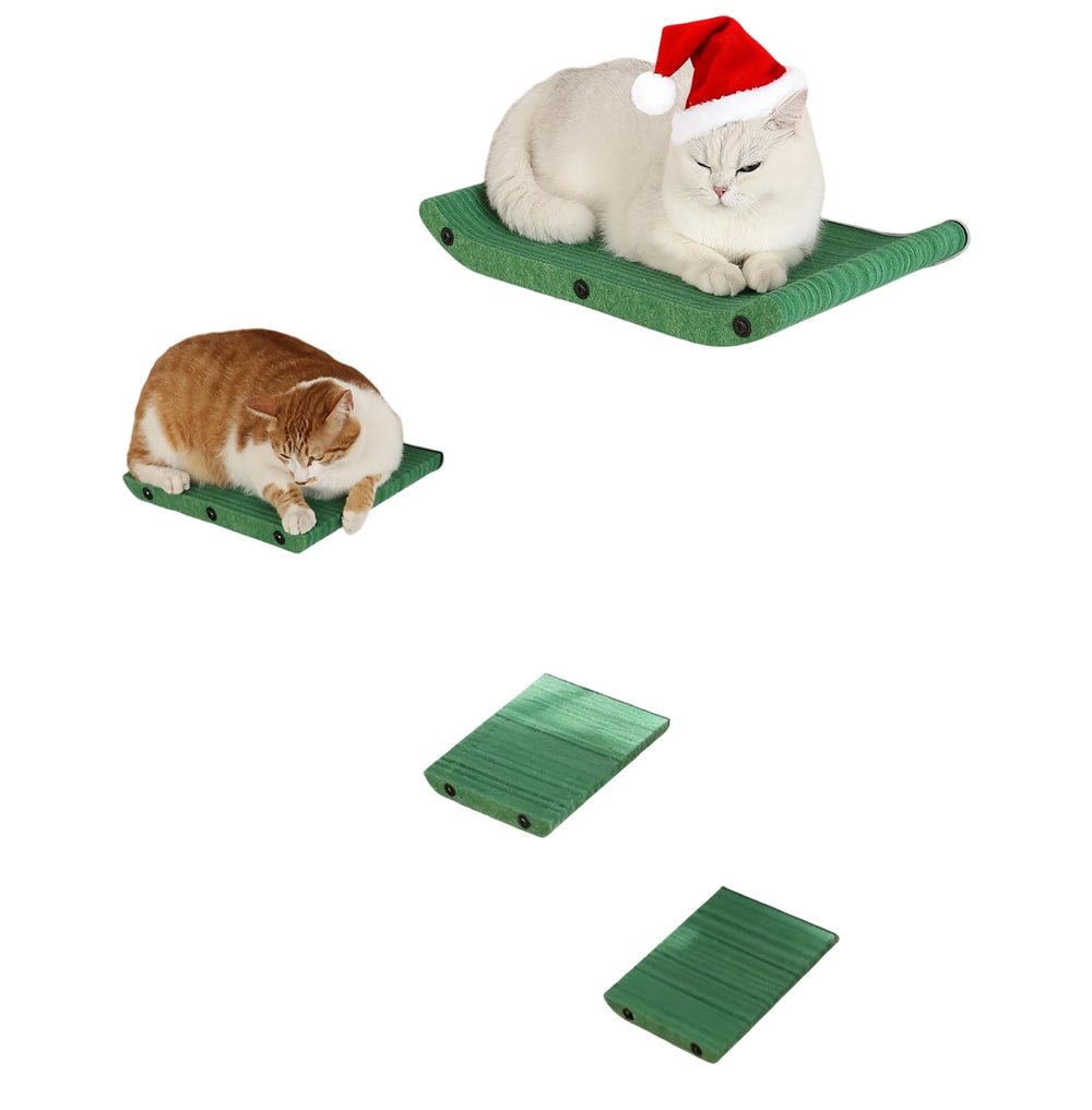 HAPYKITYS estantes de pared silenciosos para descanso de gatos