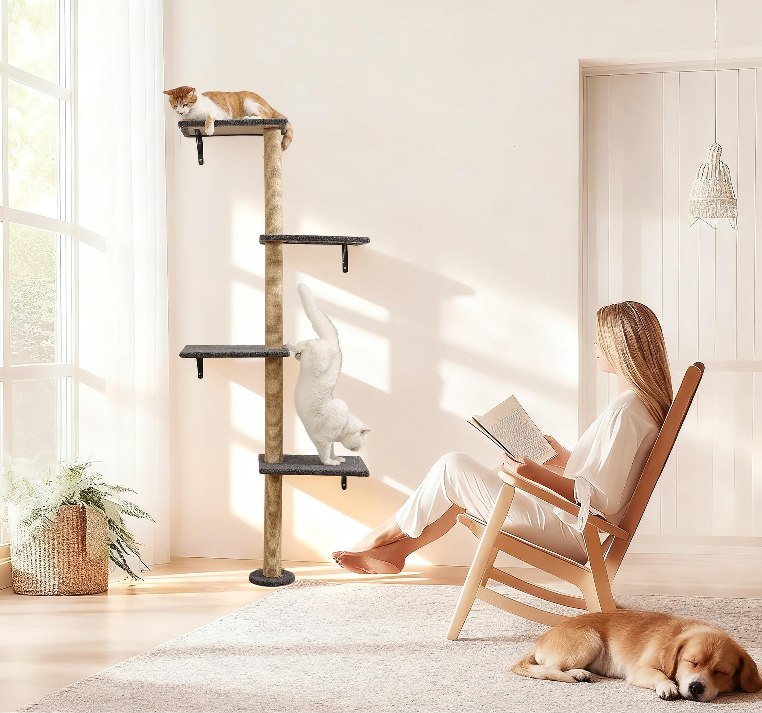HAPYKITYS estructura vertical de 176 cm para ahorro de espacio.