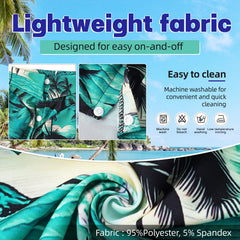 Harbyel Hawaii doble funcionalidad como prenda exterior y capa adicional.