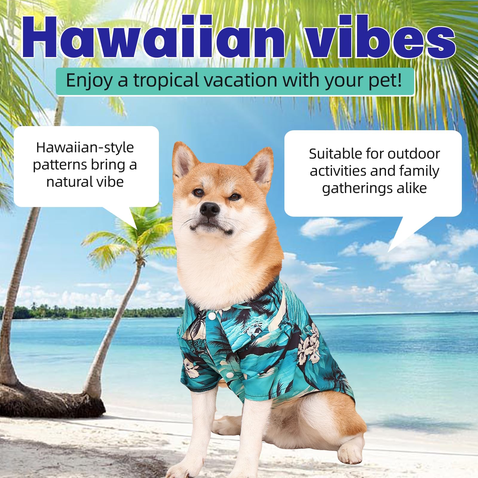 Harbyel protección solar para perros con camiseta UV.