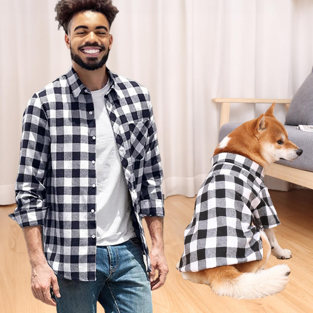Harbyel camiseta perro cuadros uso exterior, protege del sol durante paseos