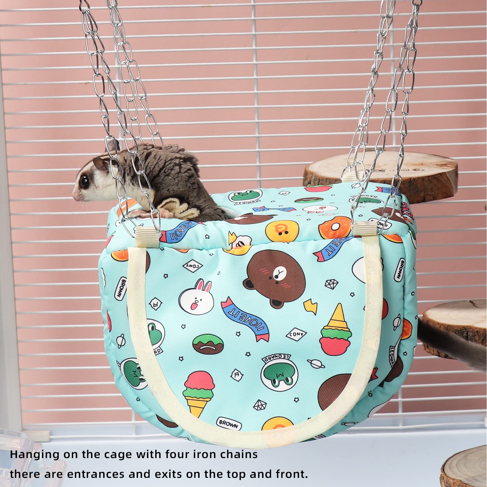 HardcorePet hamaca para ratas, reposo cómodo y seguro.