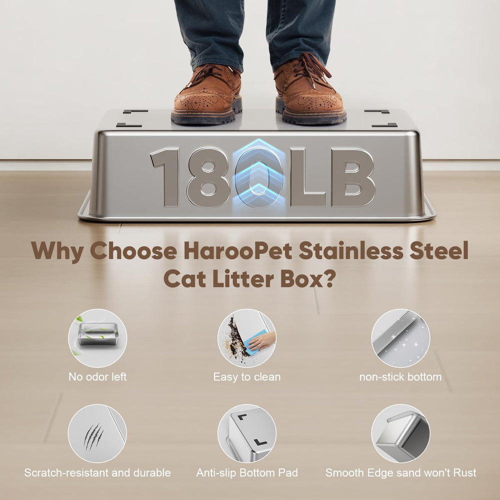 Haroopet conjunto incluye tapa, raspador y pedal para empezar.