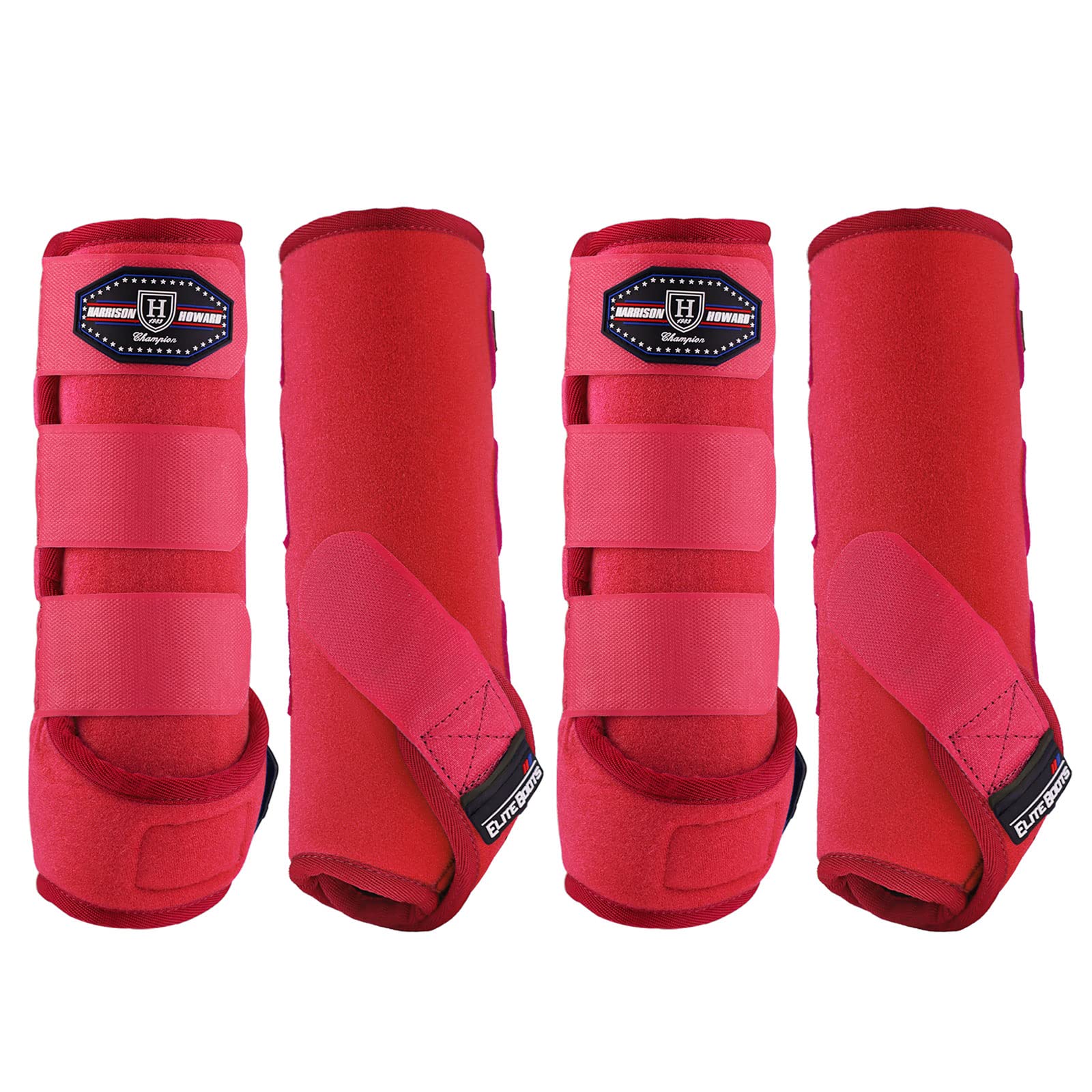 Botas delanteras Harrison Howard con absorcion de choque para proteccion de las piernas durante entrenamientos intensos