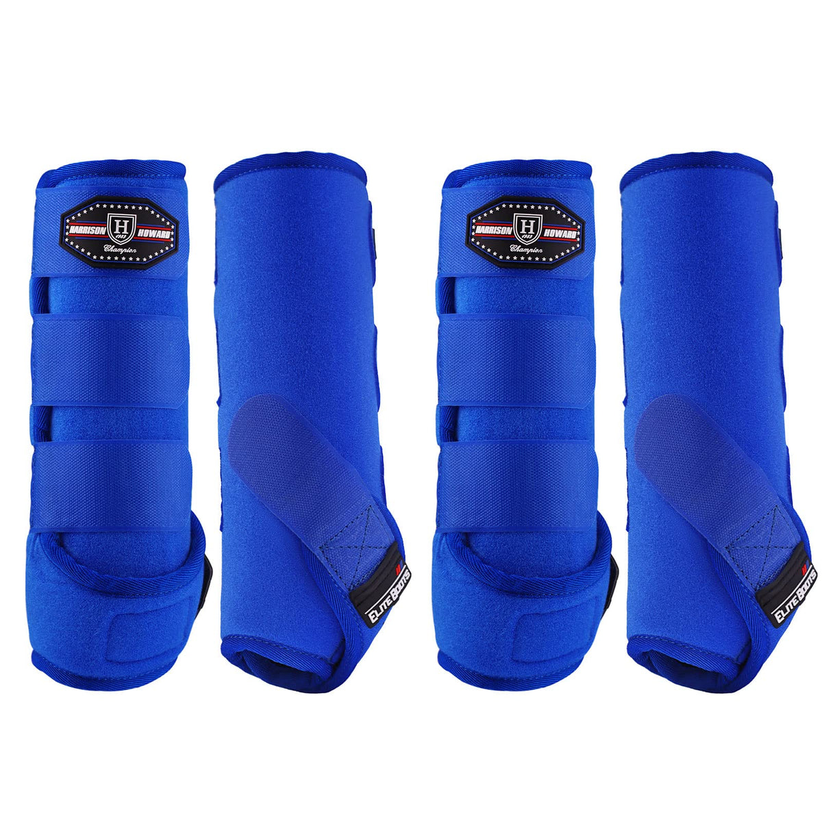 Botas Harrison Howard frente con absorción de impactos para extremidades durante ejercicio.