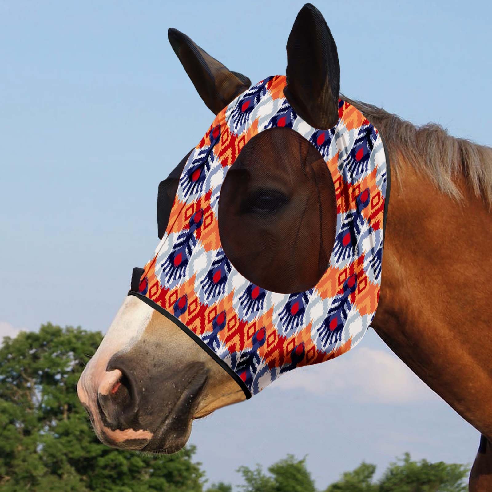 Harrison Howard Super Comfort mosca caballo tejido transpirable para uso prolongado