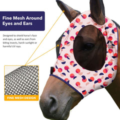 Protección ultravioleta en Harrison Howard para caballos bajo sol intenso
