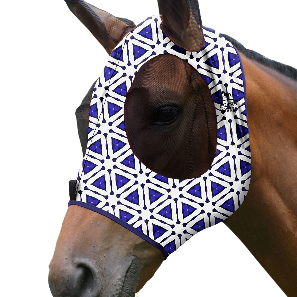 Harrison Howard malla antifly ojos-grandes: protección suave para caballos.