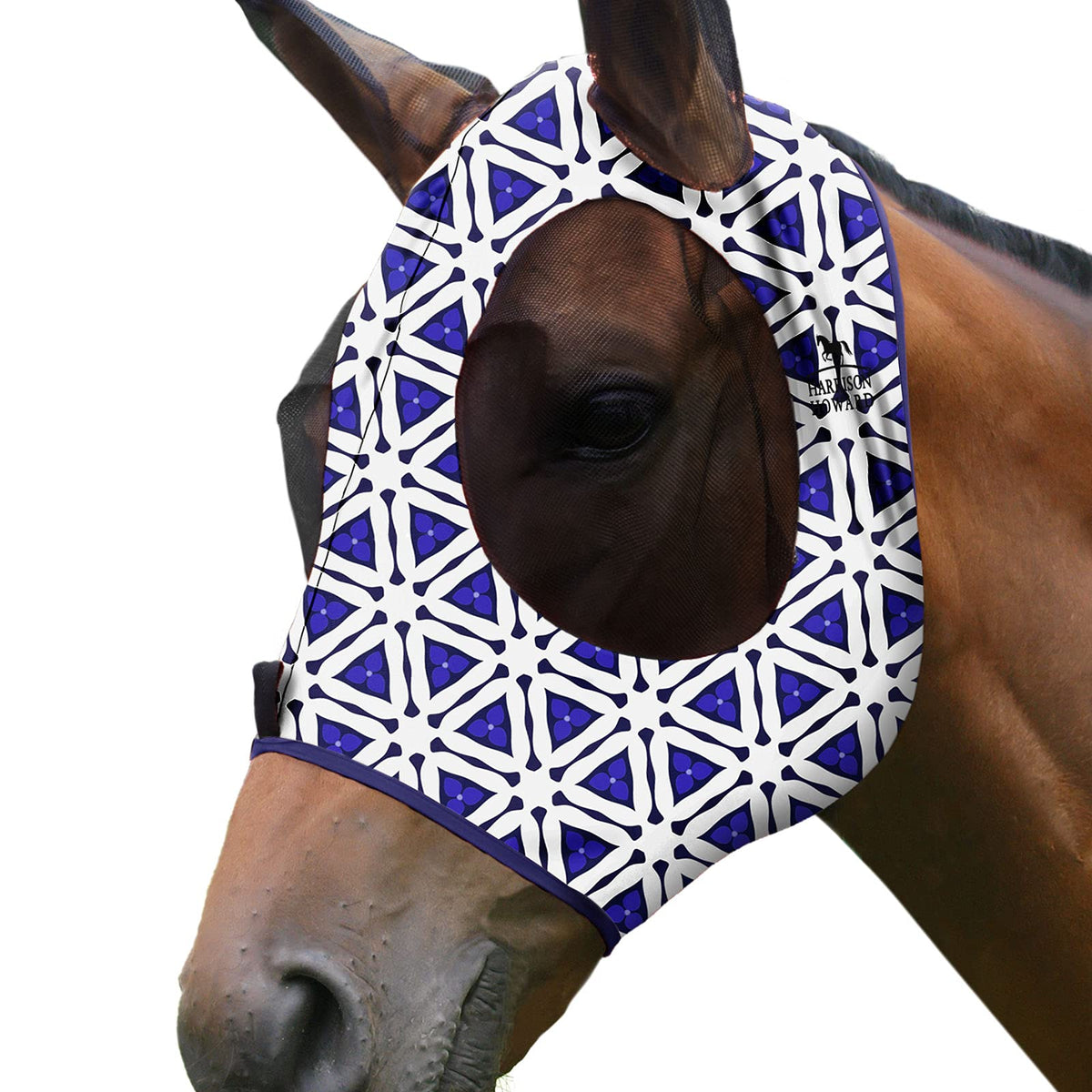 Harrison Howard malla antifly ojos-grandes: protección suave para caballos.