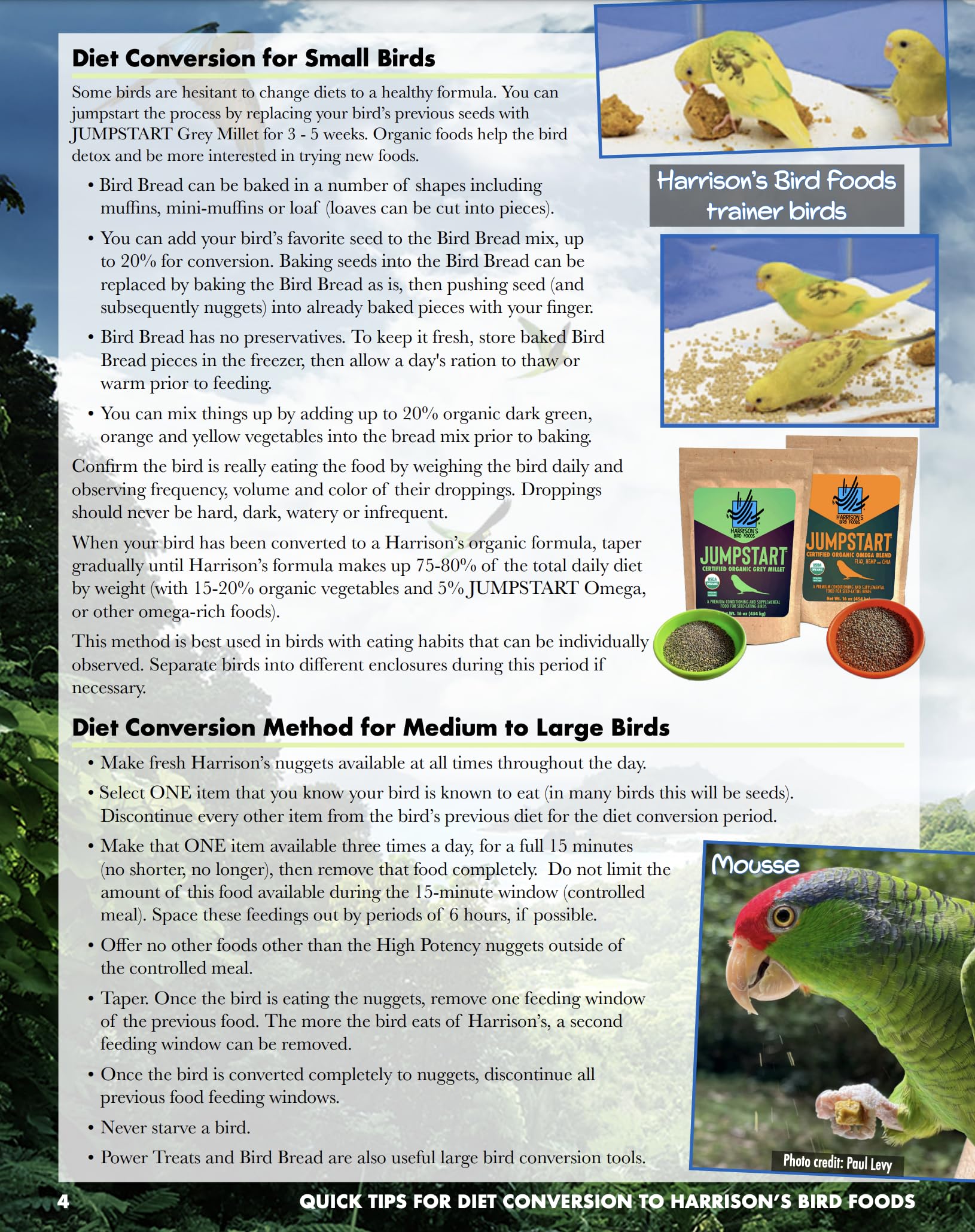 Harrison's Adult Lifetime Coarse, porciones ideadas para mantener una dieta constante.