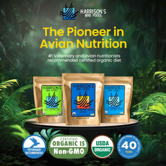Harrison's Pepper Lifetime Coarse: bolsa de 5 libras para nutrición diaria