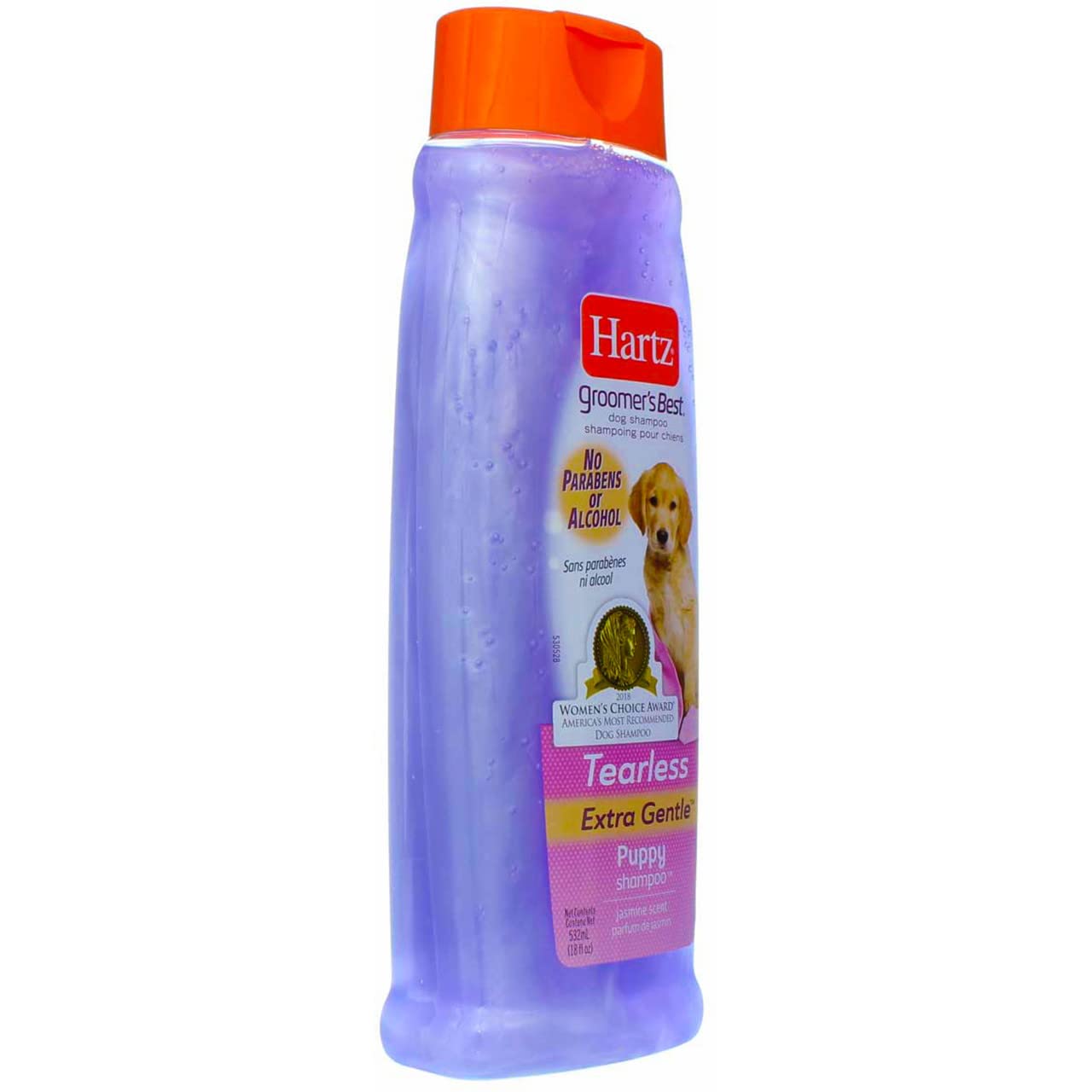 Hartz champú para cachorros: espuma cremosa que suaviza el pelaje