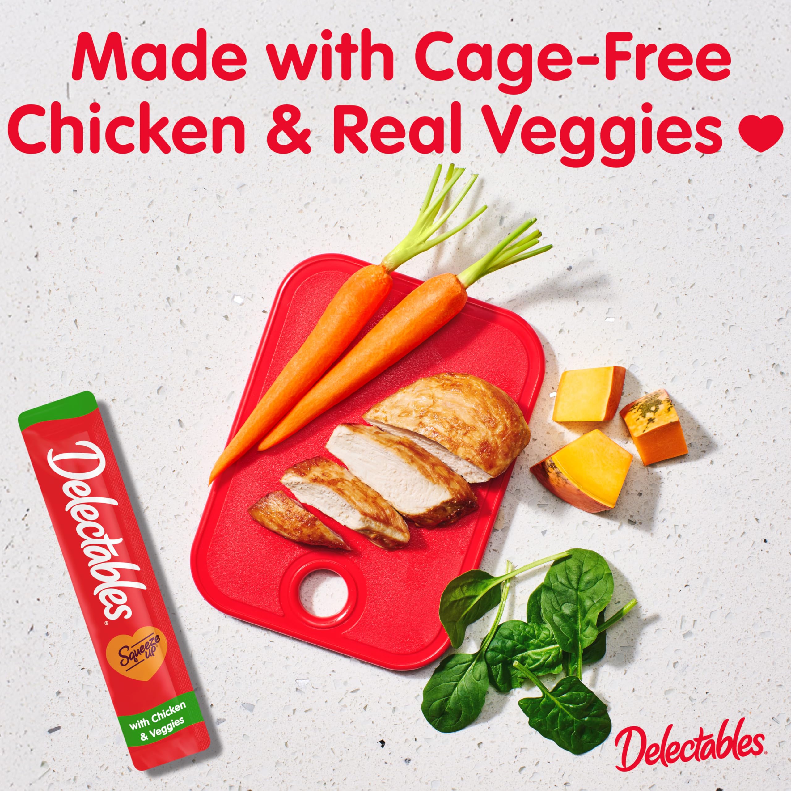 Hartz Delectables Squeeze Up, tubo lamible para una vinculación interactiva con el gato.