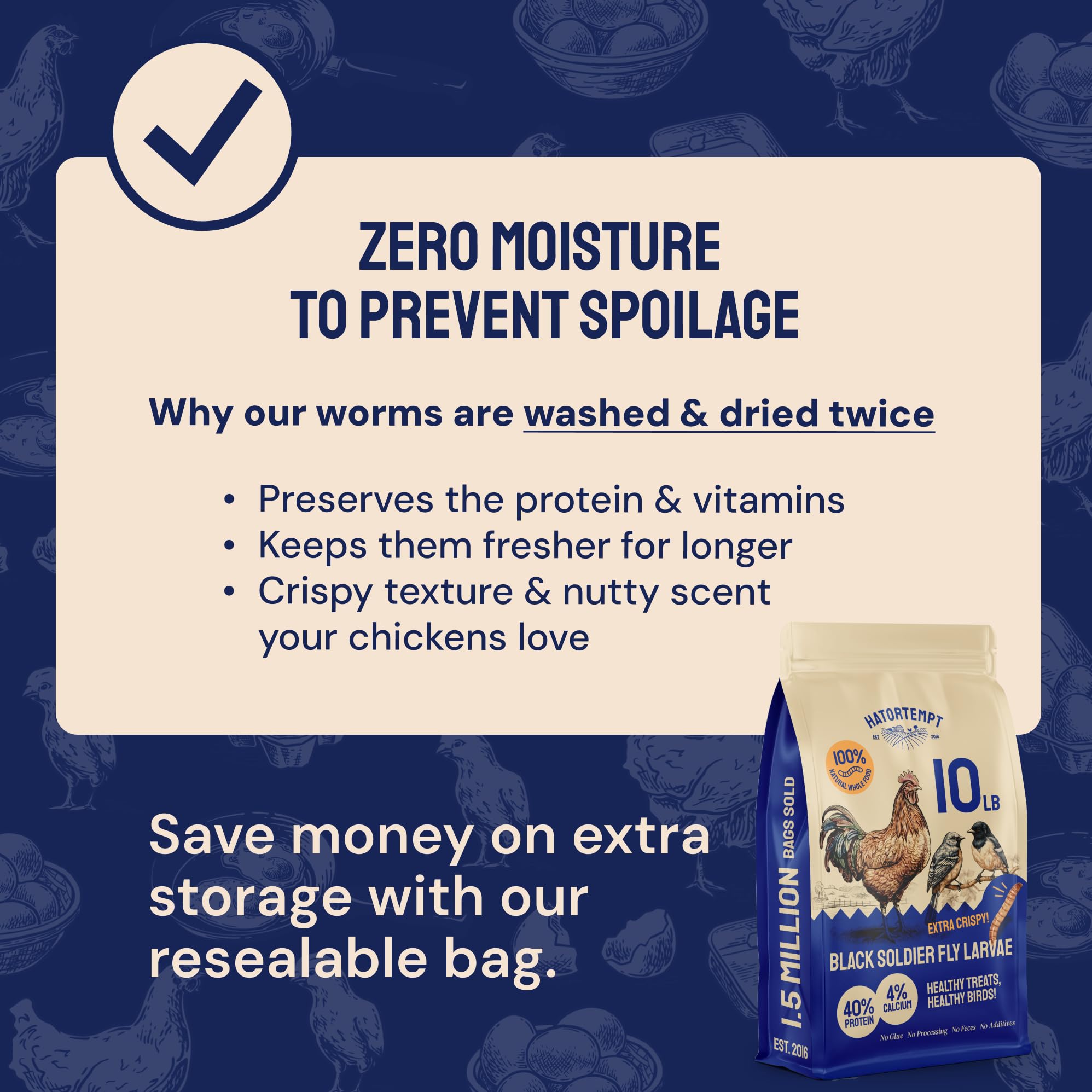 Hatortempt para pájaros azules, snack de calcio y proteína