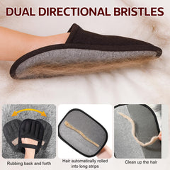 HattyRoom guantes para coche y asientos, recoge pelo incrustado sin esfuerzo.