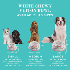Alfombrilla de alimentación Haute Diggity Dog para perros, limpieza rápida y sencilla.