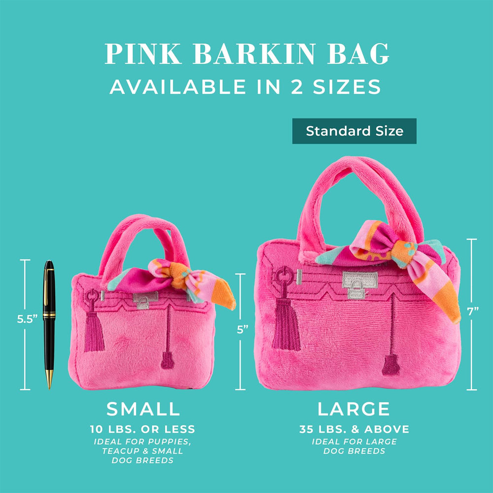 Haute Diggity Dog Barkin Bag juguete interactivo con chirriador para juego diario