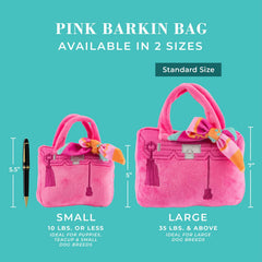 Haute Diggity Dog Barkin Bag juguete interactivo con chirriador para juego diario