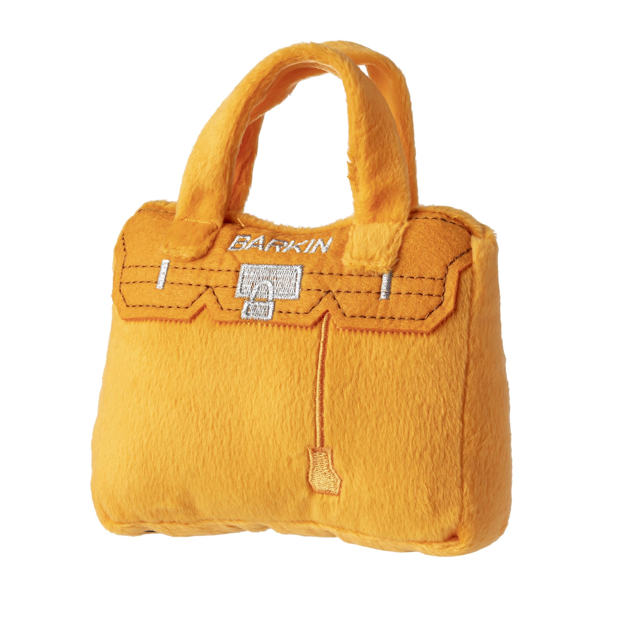Haute Diggity Dog Barkin Bag material peluche suave y duradero.