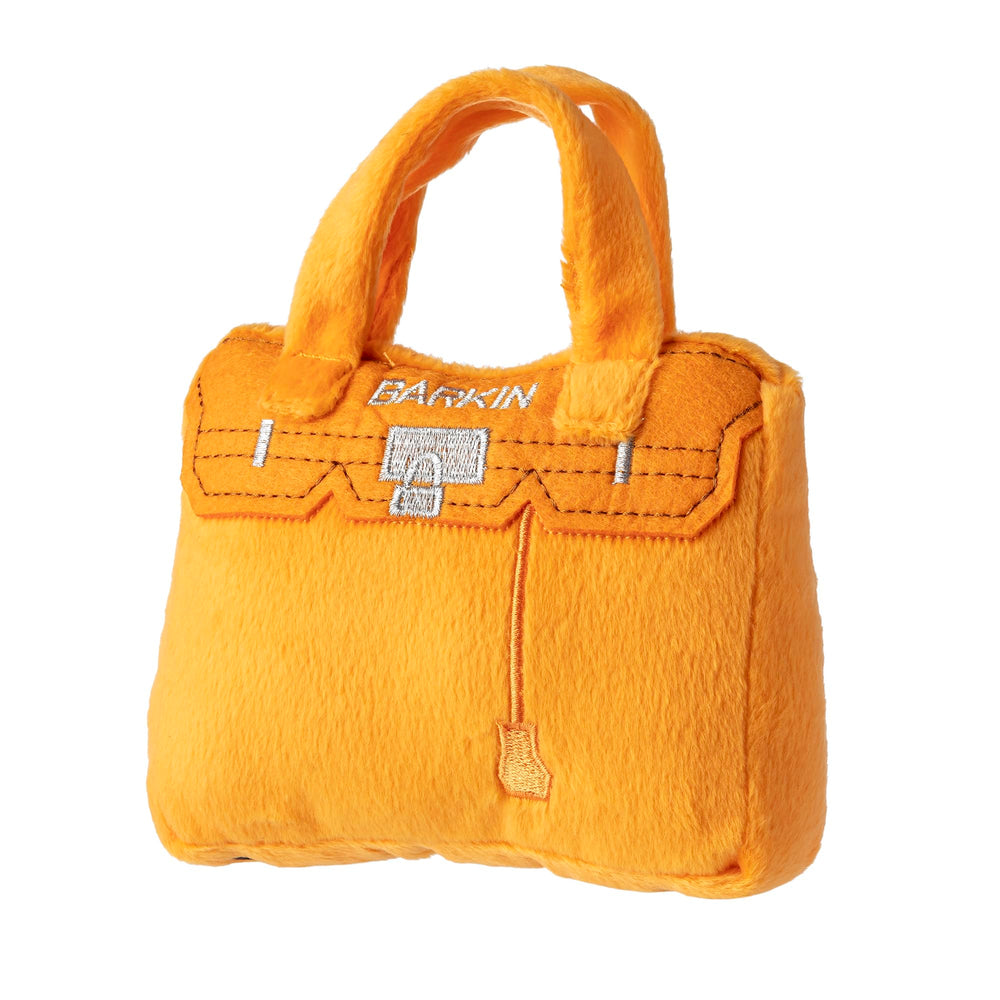 Haute Diggity Dog Barkin Bag material peluche suave y duradero.