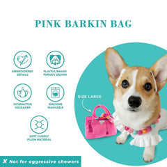 Haute Diggity Dog Barkin Bag ideal para buscar, tirar y morder sin dañar muebles