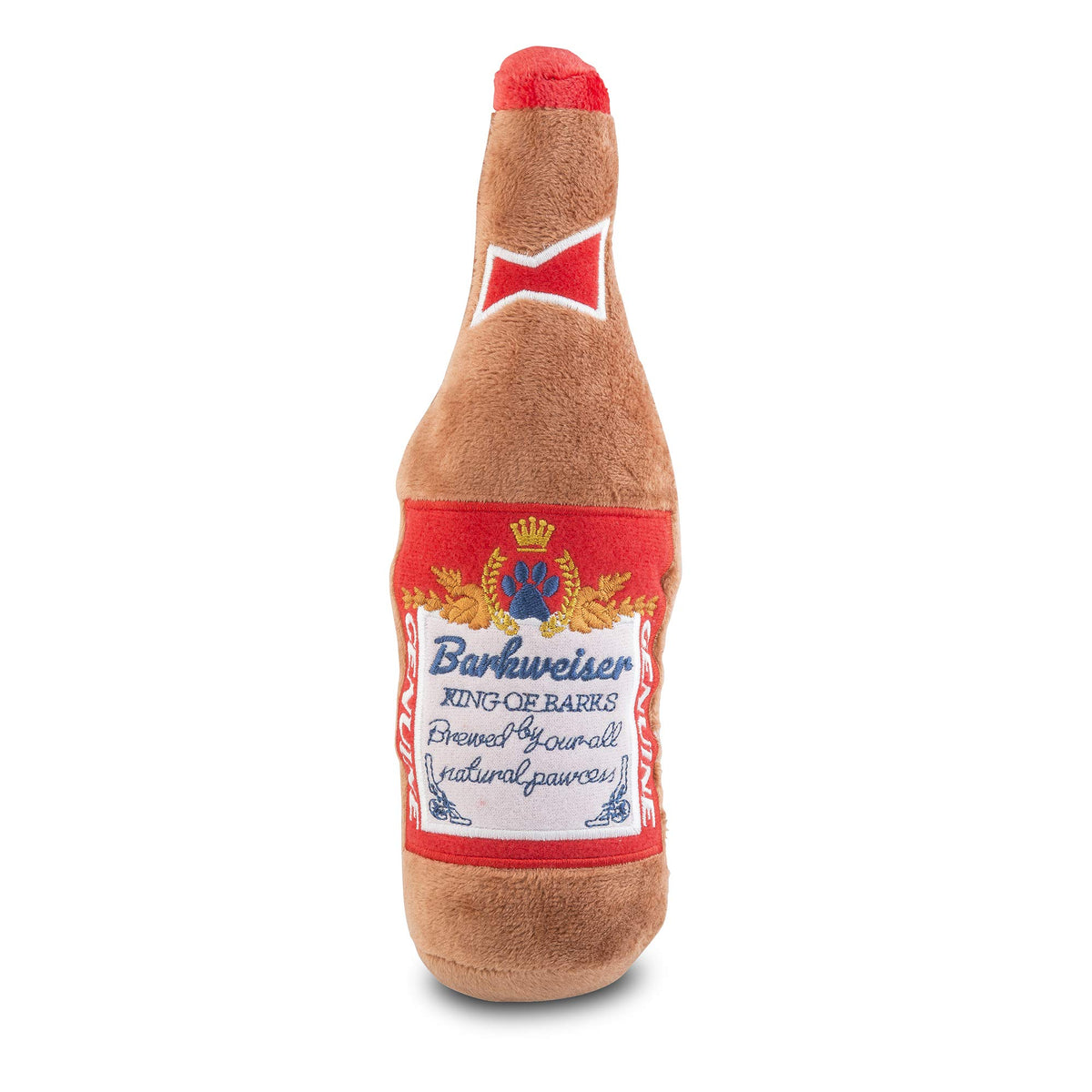 Barkweiser botella-peluche de Haute Diggity Dog para juego suave.