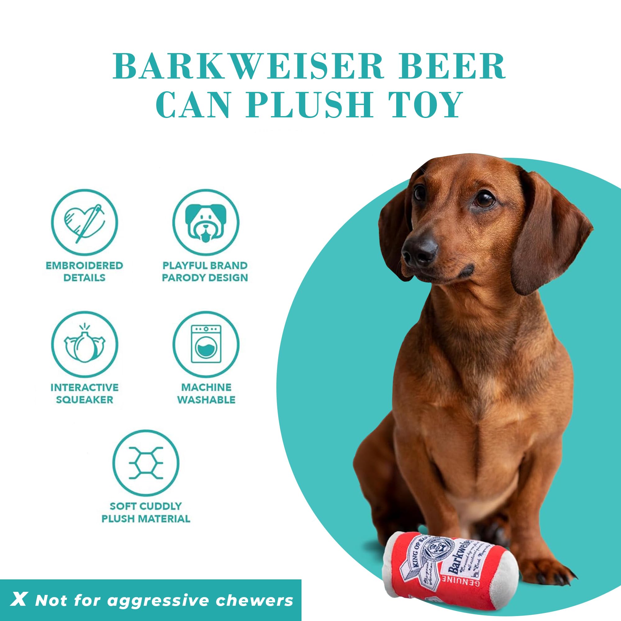 Barkweiser regalo ideal para cachorros y perros de todas las tallas
