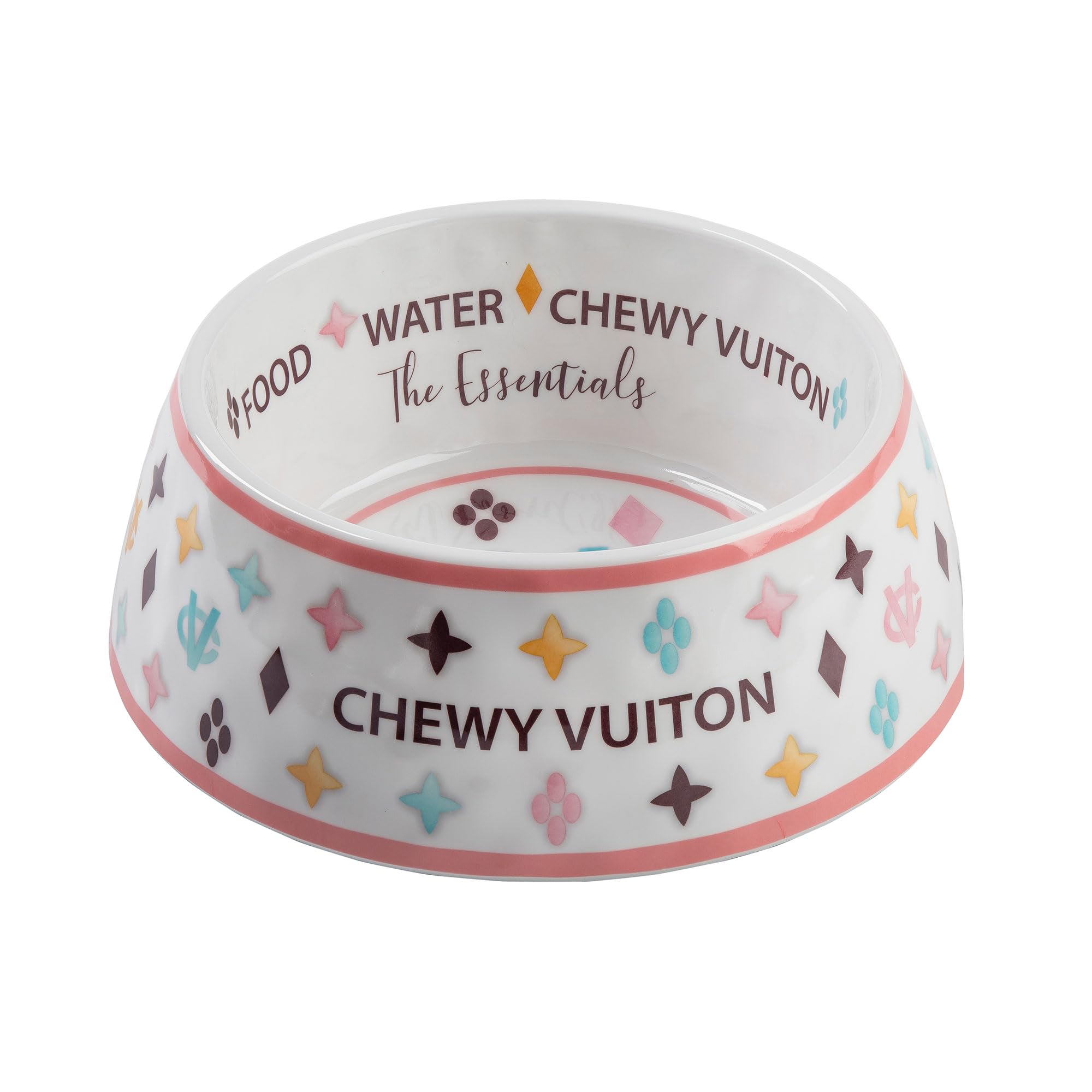 Haute Diggity Dog cuenco melamina sin BPA, material seguro para mascotas.