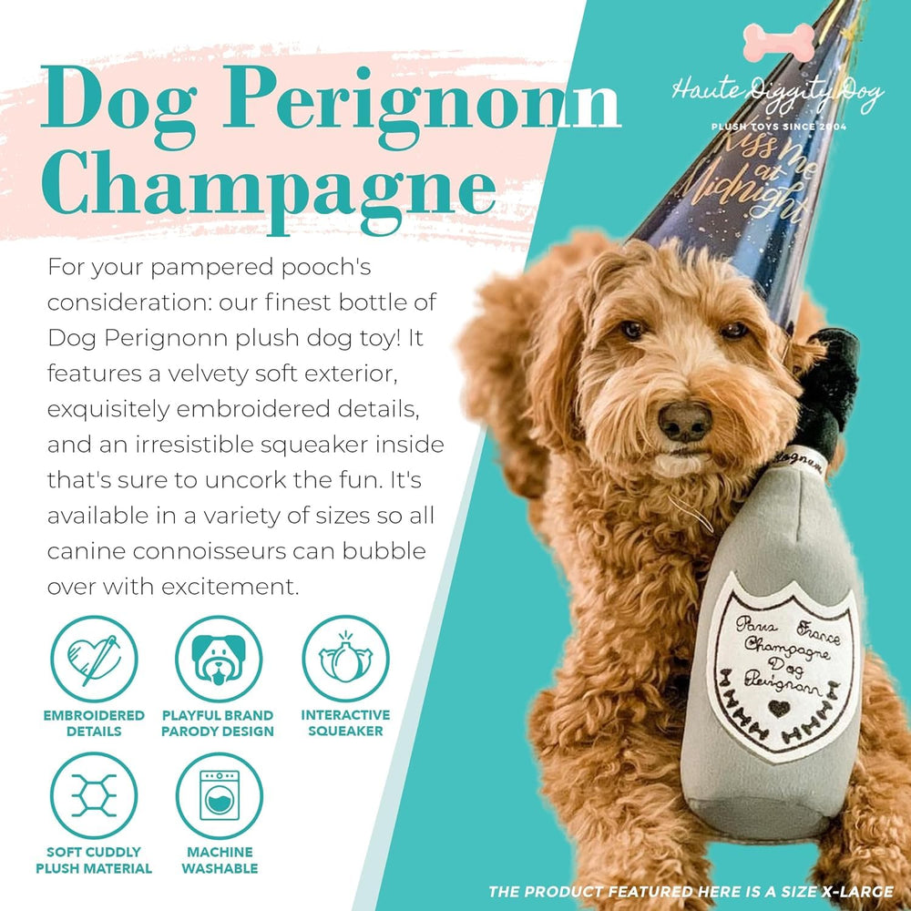 Haute Diggity Dog Champagne Perignonn: lavable a máquina para un cuidado sencillo