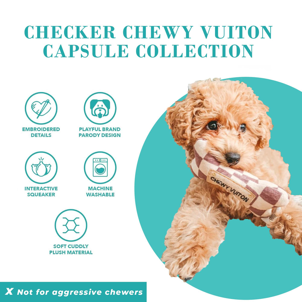 Juguete Haute Diggity Dog inspirado en diseñador para perros curiosos