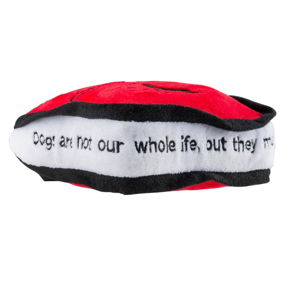 Chewlulemon Tote de Haute Diggity Dog, material suave y duradero para juego.