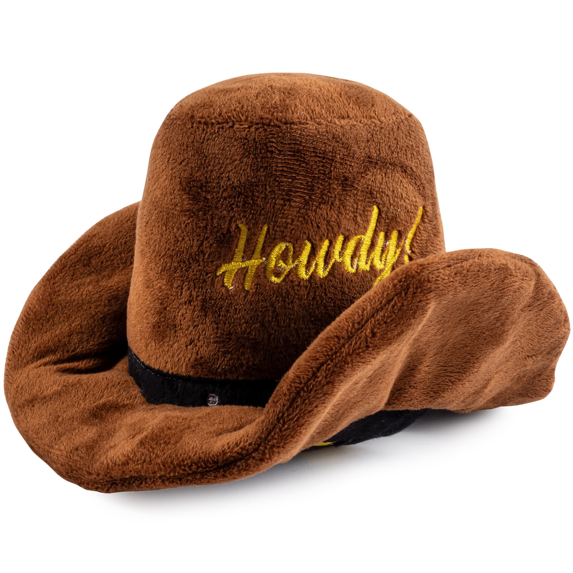 Haute Diggity Dog sombrero vaquero de peluche para morder y buscar