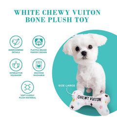 Haute Diggity Dog Detalles bordados que añaden estilo al juguete