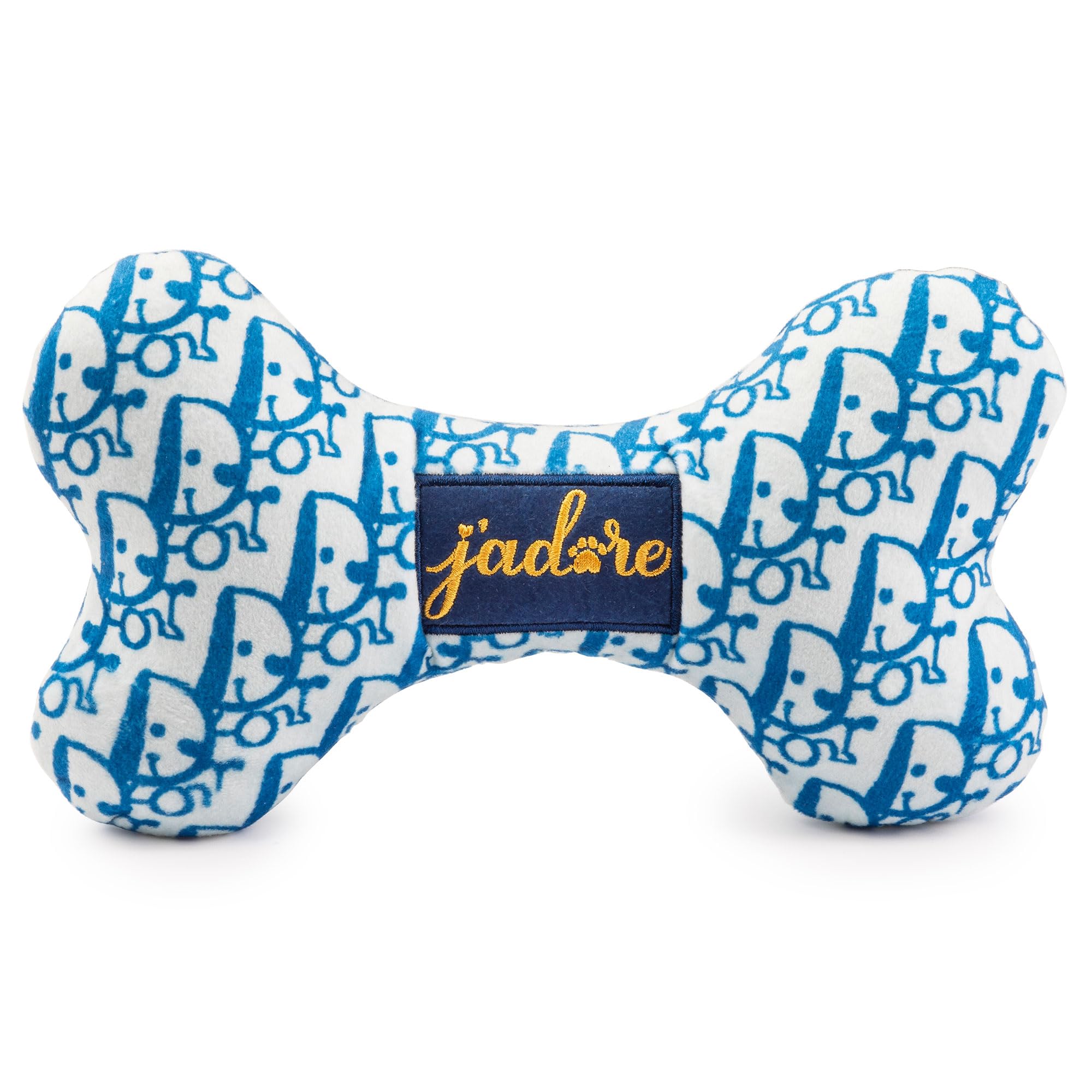 Dogior juguete peluche con bordado detallado para estilo y juego